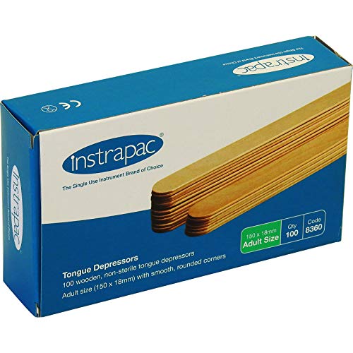 Instrapac Medico Bastoncino di Legno Depressore