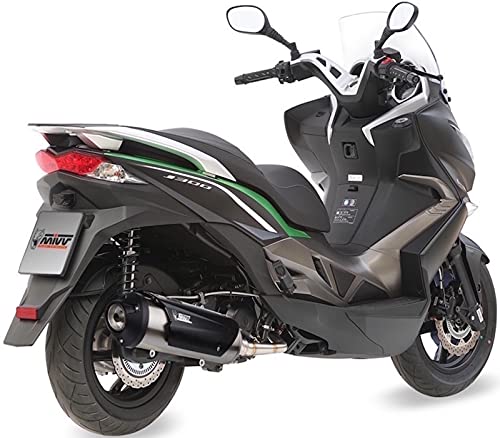 mivv tubo de escape completo homologado catalizado acero compatible con kymco superdink 300 2009 2010 2011 2012 mototopgun c.ky.0016.k Cover