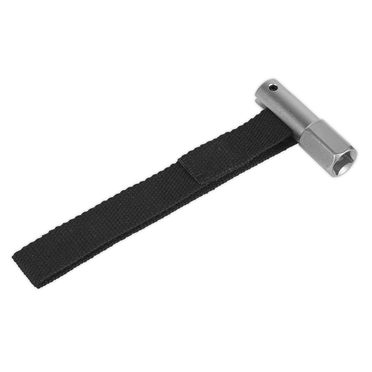 Sealey 1/2"" Square Drive Oil Filter Strap Wrench Ø120mm Capacity AK640