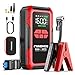Produktbild FNNEMGE Starthilfe Powerbank 26800mAh 6500A Spitzenleistung,mit 160PSI Kompressor,12V(Alle Benzin und 10,0L Diesel) Auto Upgrade Booster,mit LCD Bildschirm, mit 2 LED-Beleuchtungen.