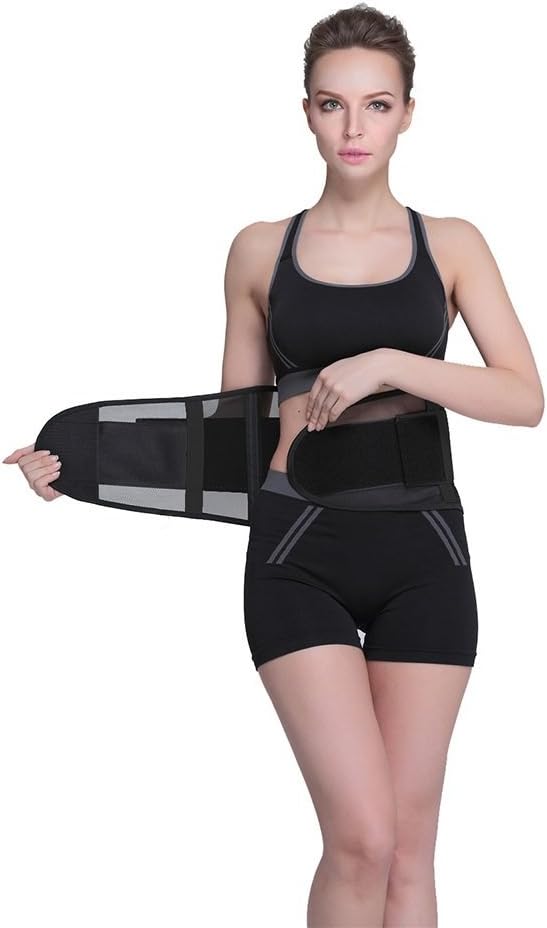 Fancyteck Waist Trimmer Belt, Breathable Waist Trainer Belt For Hourglass Shape