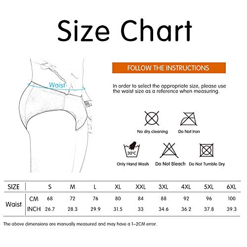 Nonecho Men Padded Brief Shapewear Shorts Butt Booster Underwear Hip-Up Body Shaper Boxer Enhancer Large thumb #6