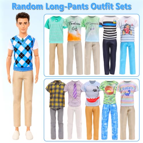 Lot 16 Pcs Doll Clothes and Accories for 12 Inch Boy Doll Outfit - image 2