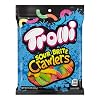 Trolli Sour Brite Crawlers Gummy Candy, 5 Ounce Bag, Pack of 12