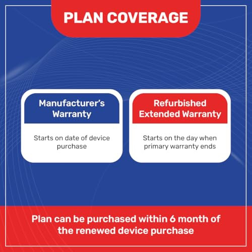 Image of Xtracover 6 Months Extended Warranty Plan for Renewed /Refurbished Mobile Between INR35001 to 50000(E-Mail Delivery Only)
