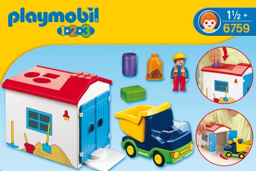 PLAYMOBIL 6759 - LKW mit Sortiergarage – Bild 4