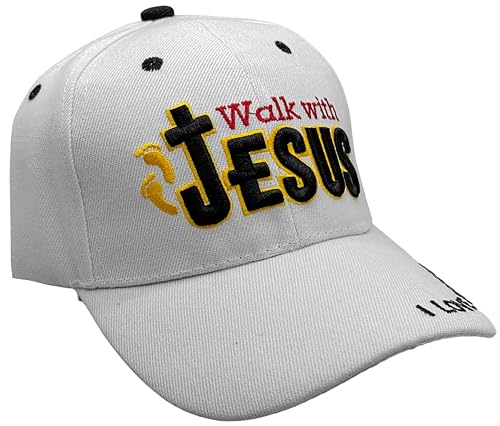 Image of Black Duck Brand Embroidered Walk with Jesus Adjustable Baseball Cap - Multiple Colors Available
