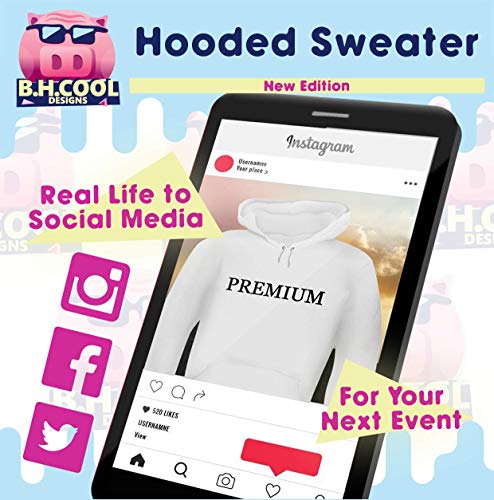 BH Cool Designs Briefcase Wanker - Men's Soft & Comfortable Hoodie Sweatshirt4