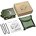 Proster IP65 Compass Hiking Survival - Lensatic Sighting Compass for Camping Navigation, Compass with Clinometer & Carry Bag for Camping Hunting Hiking Geology Activities