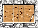 Volleyball Coach's Board Volleyball Court Board 18