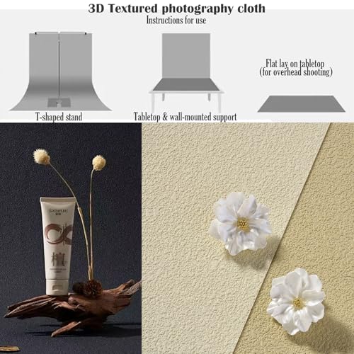 6PCS Telones para fotografía 28x21 pulgadas tela mate miniatura 7