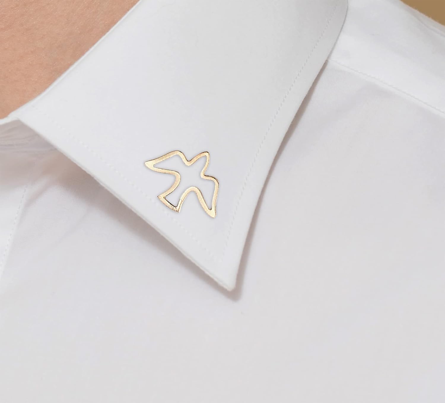 Confirmation Card - with Holy Spirit Lapel Pin | Confirmation Cards, Gold Plated Metal Dove Pin | 2 Items Set