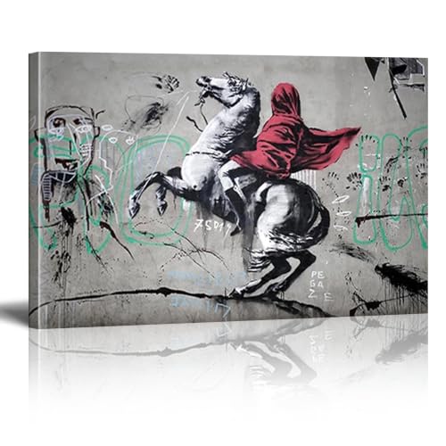 Tableau mural Napoléon urbain 50x70cm pour briser la monotonie des murs blancs