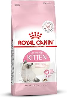 Second Age Kitten Food, 4 Kg, Dry Food containing Antioxidants with no artificial colors & flavors, Supports Brain Development & Microbiome, Promotes a strong Immune System