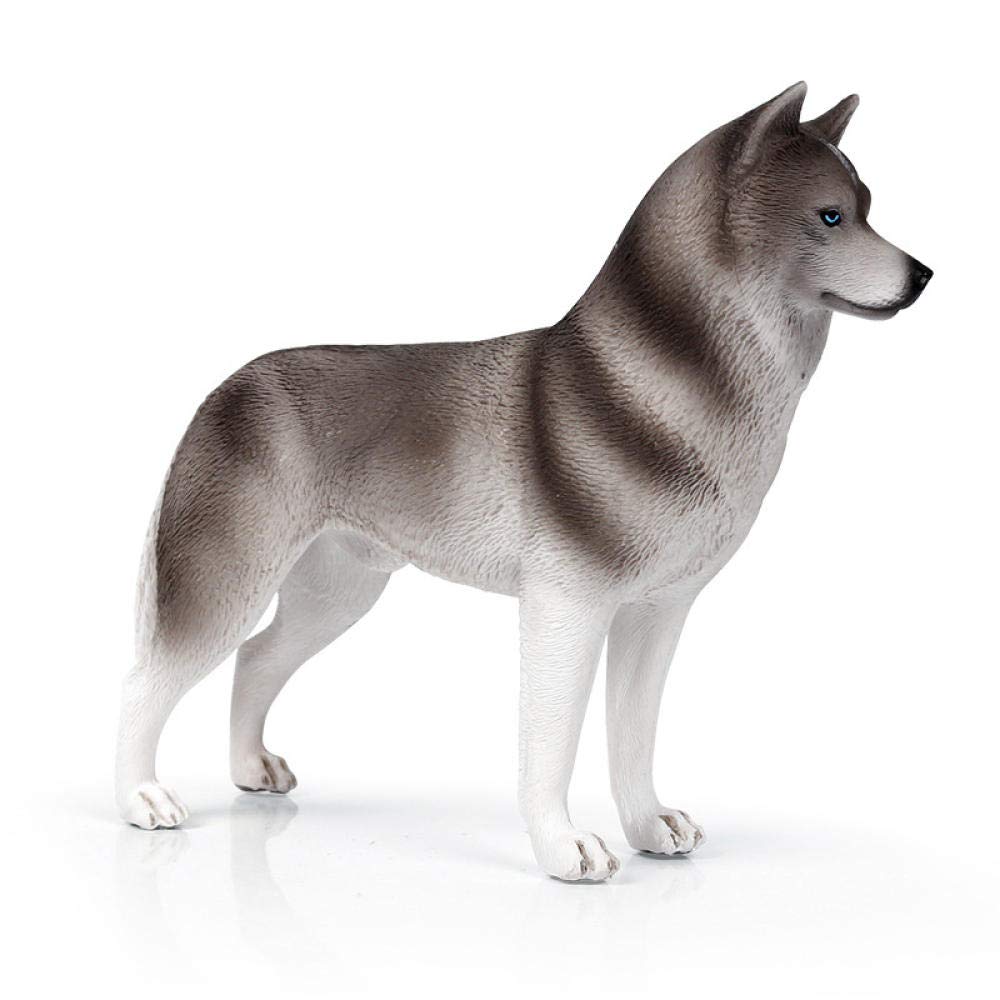 Figurines husky de simulation pour orner un salon moderne - 5