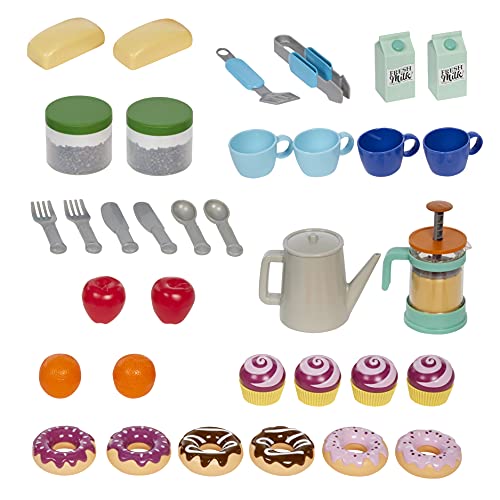 little tikes 657962EUC Echtholz Café & Bäckerei-Exklusive Spielküche-Kinderspielzeug-Kochen & Servieren mit über 20… – Bild 4