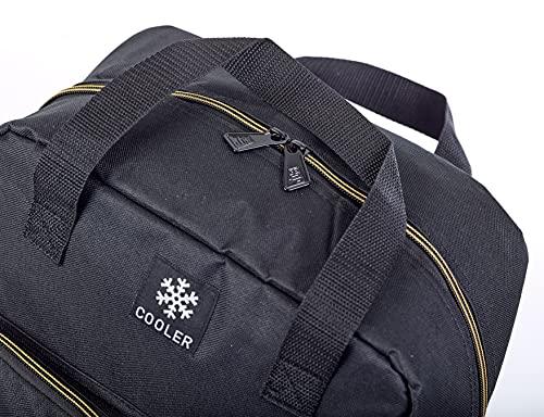 Image of JCB Travel Cooler Bag | On-The-Go Insulated Food and Drink Cooler Bag