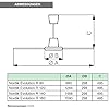 Vortice Nordik Evolution R Ventilatore Da Soffitto Reversibile - Bianco, 120 Cm, Pale In Acciaio | Silenzioso E Efficiente - Foto 5