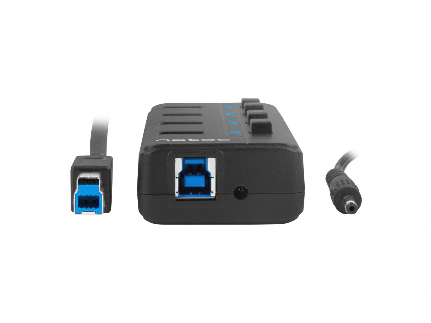 HUB NATEC MANTIS 2 USB 3.0 4 PUERTOS ON OFF CON ALIMENTADOR