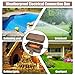 Hrensaw Small Weatherproof Electrical Connection Box(6 x 3.5 x 2.2inch),Outdoor Electrical Box,Waterproof Extension Cord Covers for Plug, Extension Cables, Holiday Lights,Brown