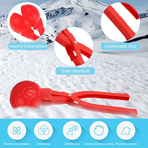 Yueser 2 PCS Palla di Neve Creatore, Inverno Clip