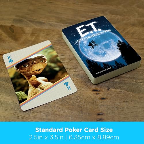 AQUARIUS E.T. naipes de póker tamaño estándar 54 cartas miniatura 5