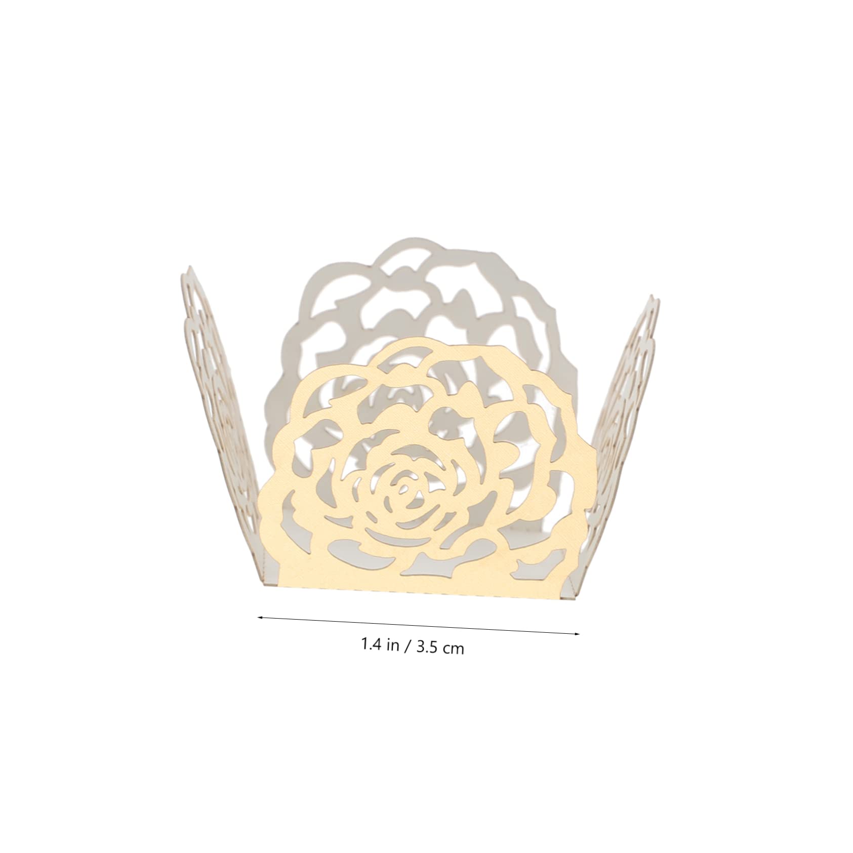 Alipis 250pièces Caissettes à Bonbons avec Design Fleur Décoratif pour Mariage Et Fêtes Support Chocolat Et Sucreries Sécurisé Et Élégant