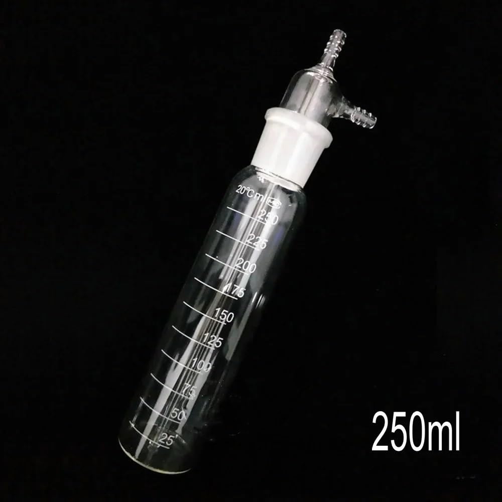 10 ml-500 ml szklana butelka laboratoryjna z pochłaniaczem uderzeń - trwały próbnik do eksperymentów, 1 szt.(275ml)