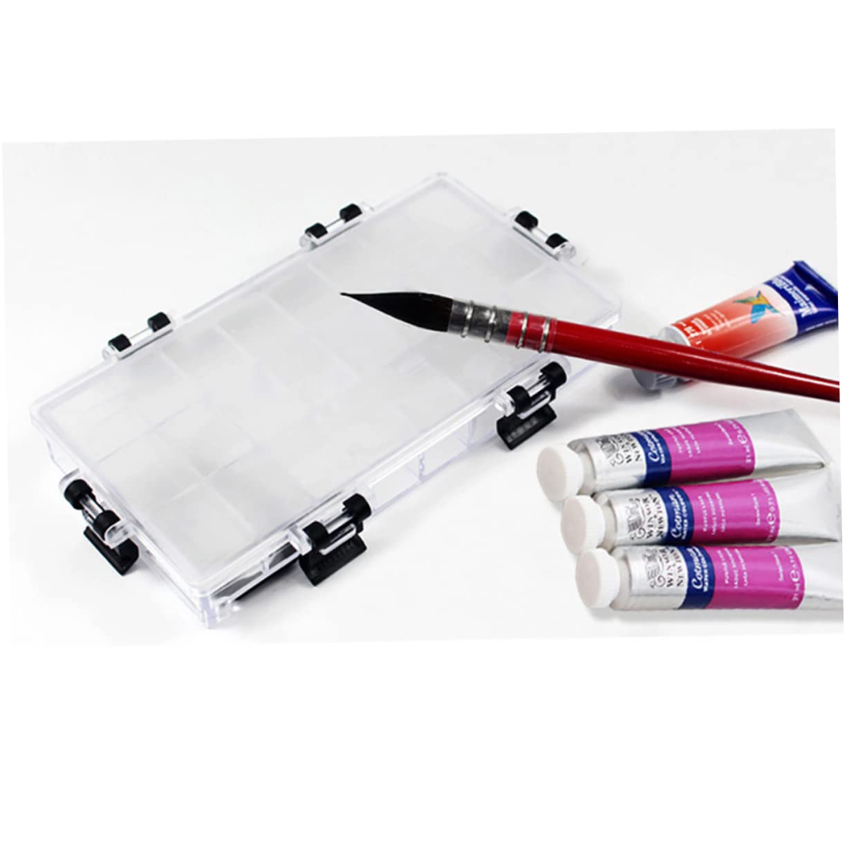 VILLCASE Oil Painting Kit Accessory Airtight Moisturizing Watercolor Palette Box
