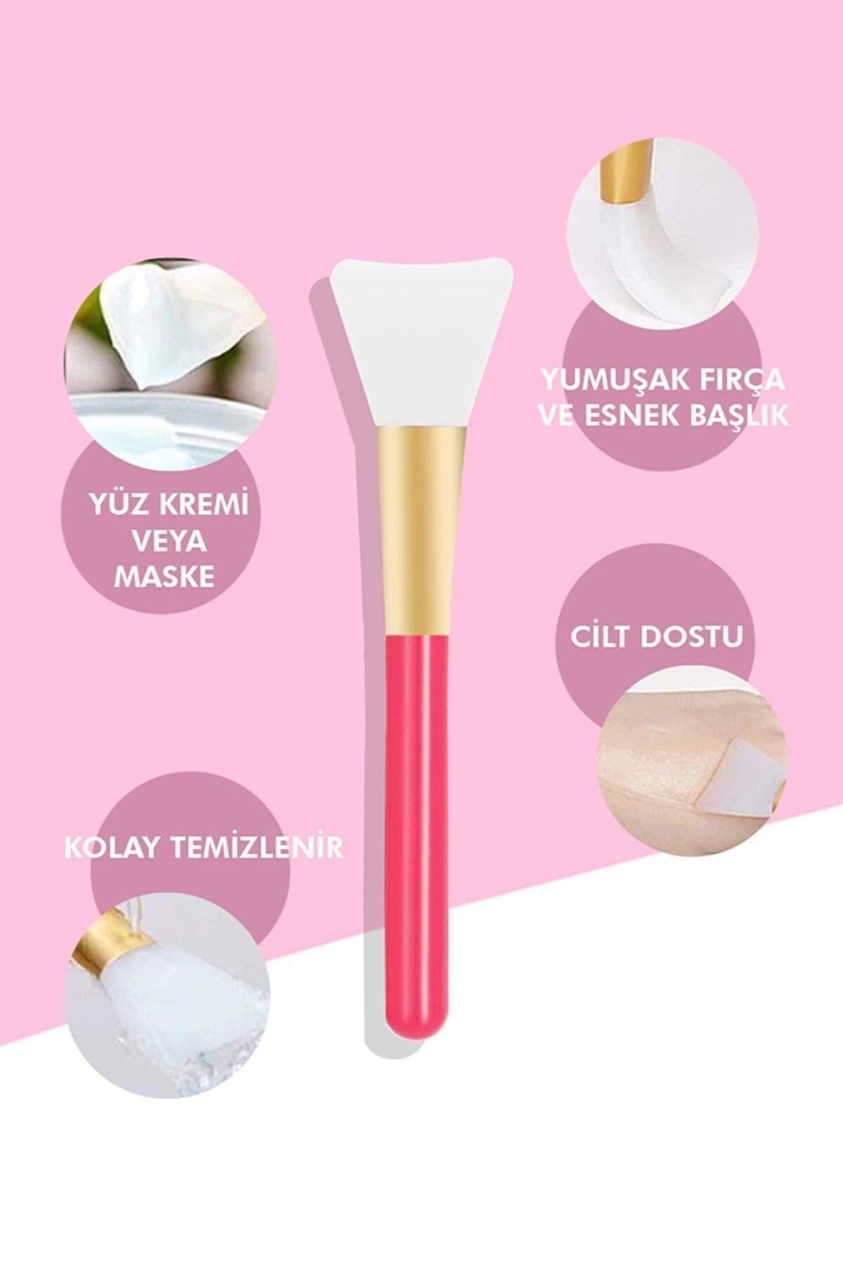 Artskin Maske Sürme & Soyma Aparatı Pembe