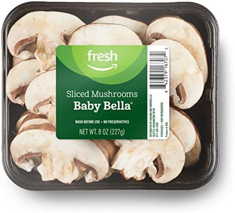 Fresh Brand – Sliced Baby Bella Mushrooms, 8 oz