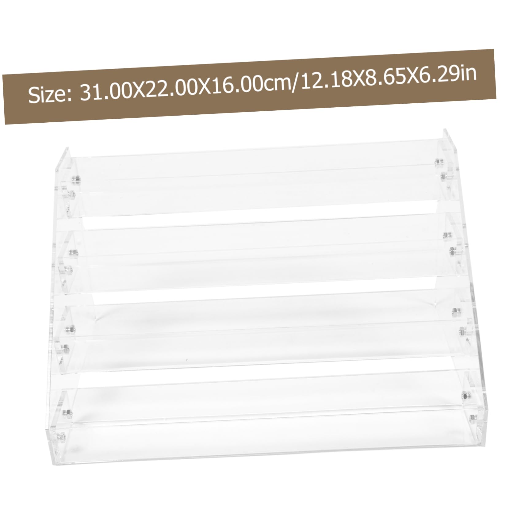 Unomor Acrylic Cigarette Display Rack Cigarette Showcase for Shop Space-Saving Design