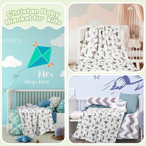 Image of HunnmingRe Mallard Duck Baby Blanket for Boys Girls Double Layer Minky with Dotted Backing Soft Mallard Newborn Blanket Essentials Registry Must Have Items for Toddler Newborn, 30 x 40 Inch(Duck)
