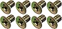 APDTY 24935 Disc Brake Rotor Retaining Screws Replaces 93600-06014-0H, 93600060140H