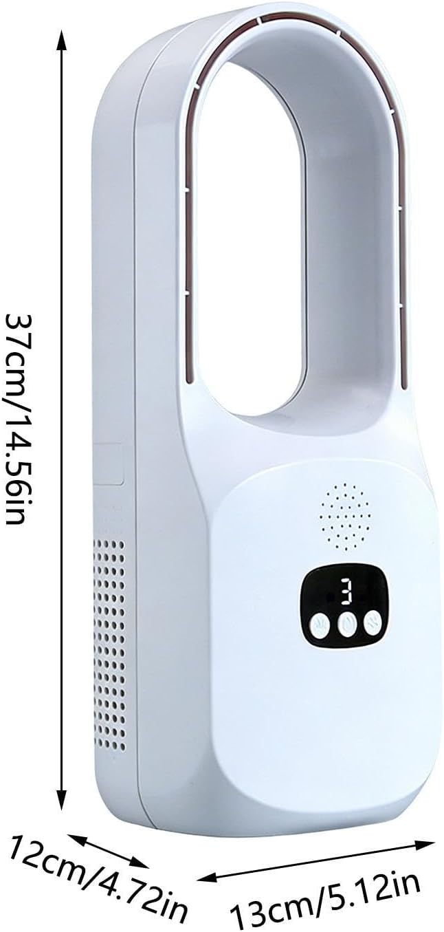 Desktop Fan,120-Degree Oscillating 3-Speed Air Blower Circulator | Small Quiet Table Fan,for Home Living Room Bedroom Travel Camping Outdoor Car Dorm RV