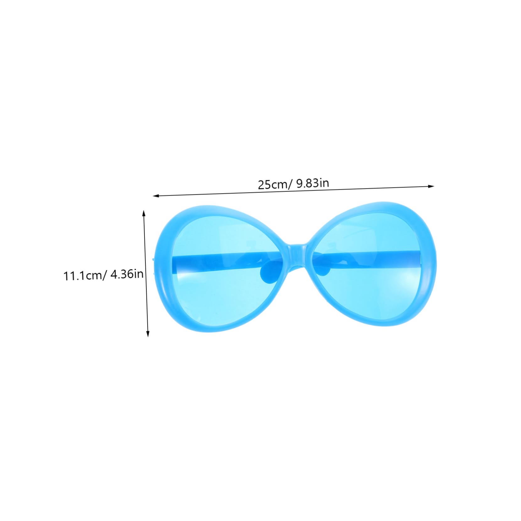 ibasenice Summer Party Favors Exaggerated Big Glasses Sunglasses Tropical Novelty Eyewear