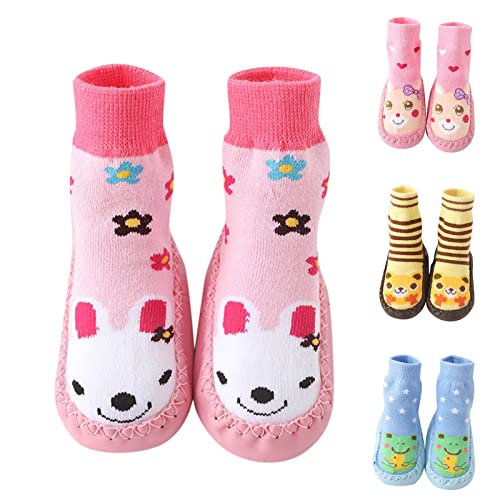 Baby Shoes Children Todller Shoes Autumn and Winter Boys and Girls Floor Sports Shoes and Socks Shoes Flat House Shoes3