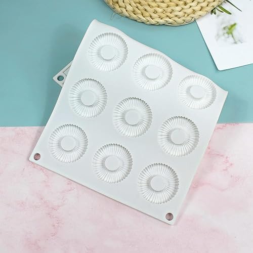 Miniatura 7 de Molde de silicona para donas redondas, moldes de silicona para dulces, moldes de silicona antiadherentes, perfectos para donas, pasteles, galletas,