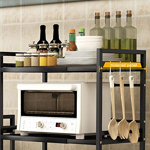 panthem Magnetronrek, keuken, broodrooster, standaard, uitbreidbaar, in hoogte verstelbaar, afzonderlijke etages… - Image 3