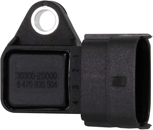 Miniatura 3 de Sensor de mapa de presión absoluta colector 39300-2B000 Compatible con Hyundai Accent Azera Equus Genesis Sonata Tucson Sante Fe Kia Cadenza Forte