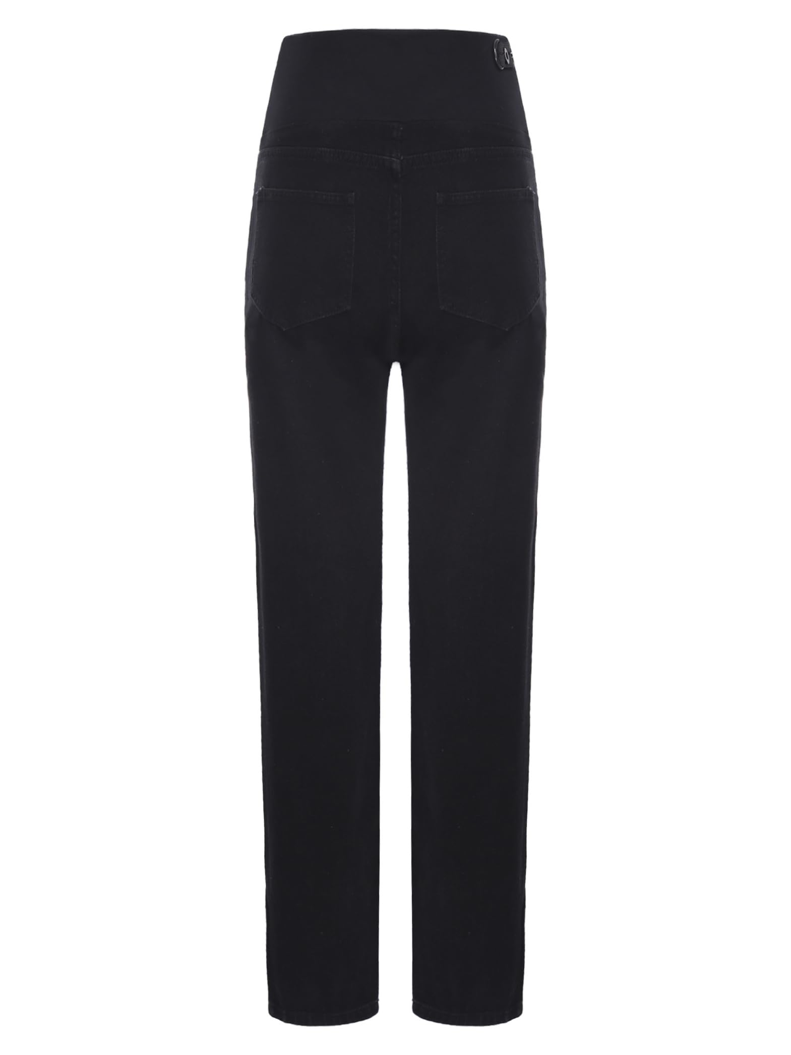 Pantalons Grossesse Jeans Longues Élastiques pour Femmes Enceintes