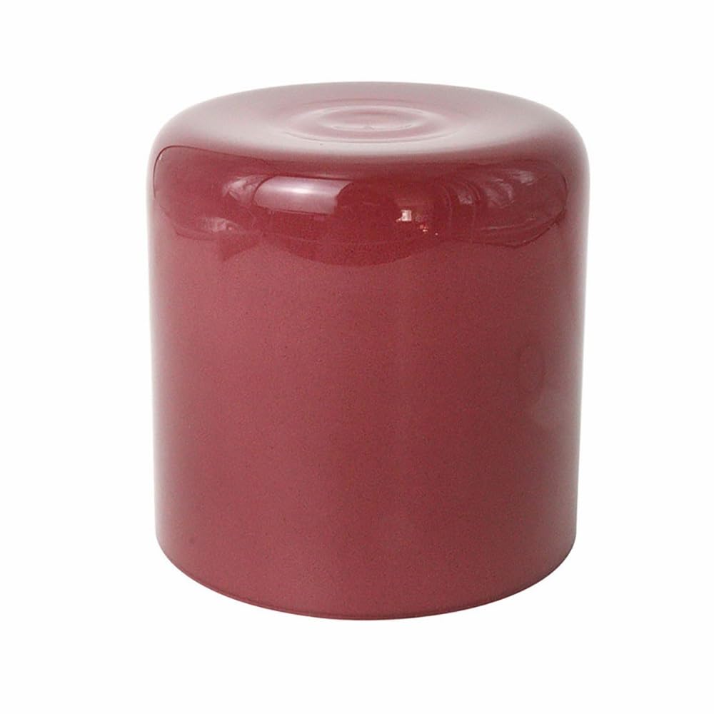 Rote alchemistische Kristallschale, 8 Zoll, Klangschale für Chakra, Geschenk für Meditation Yoga und Klangheilung, mit gratis Acryl-Schlagzeug und O-Ringen (G Note)