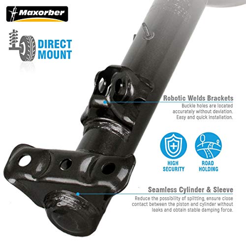 Maxorber Front Left& Front Rear Shocks Set Compatible With 325I 325Is 1992-1995 Replacement For 328I 328Is 1996-1999 Shocks Struts Absorber Kit 334937 334938 #TOP3