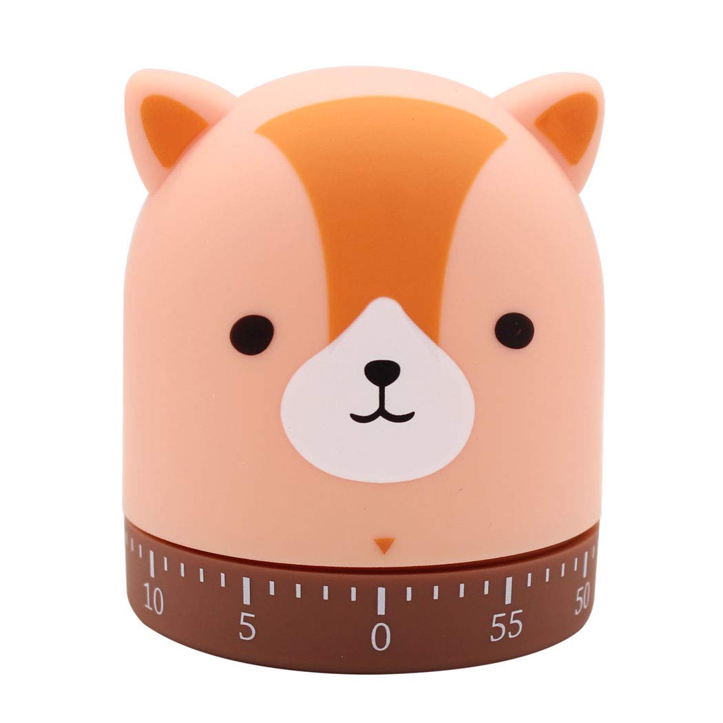 Minuteur De Cuisine De Forme Ronde De 60 Minutes Avec Compteur Mécanique