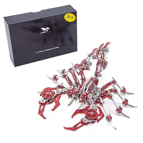 Puzzle 3D en métal Scorpion King, le cadeau idéal d'assemblage créatif pour adultes