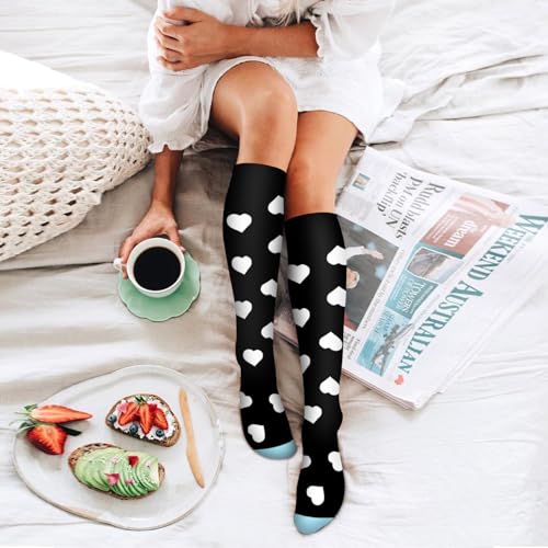 Image of 6 Pack Copper Compression Socks for Women and Men Circulation-Best Support for Medical,Running,Nursing,Athletic
