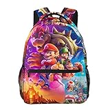 Awetmud Cartoon Game Backpack Lightweight Laptop Backpack Travel Backpacks For Boys Girls