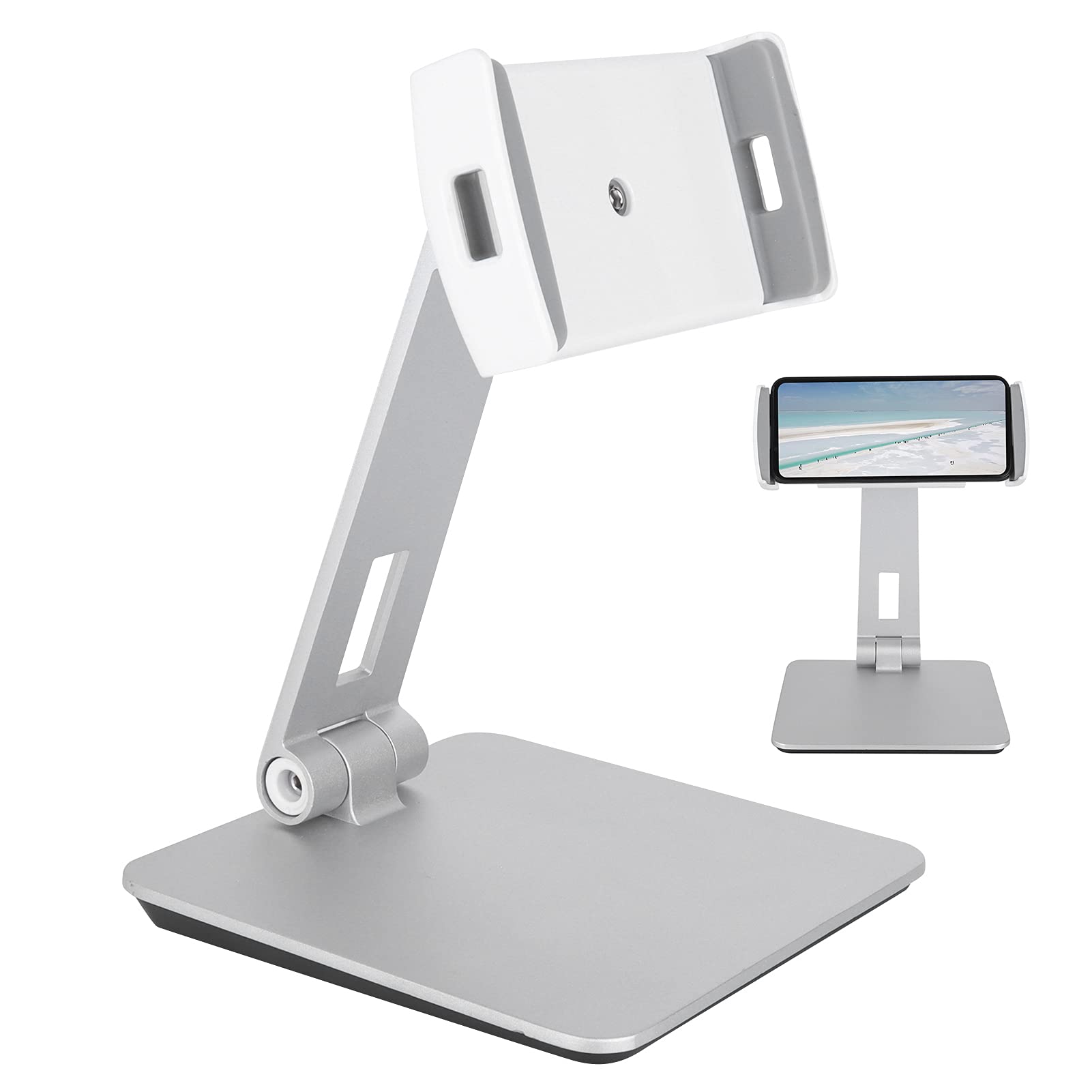 Aramox Stojak na Tablet Aluminiowy Składany, 4-14 Cali