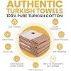 Gold CASE Turkish Beach Towel Set Of 4 - 100% Cotton, 67x38 Inches, Quick-Dry & Sand-Free, OEKO-TEX Certified, Aqua