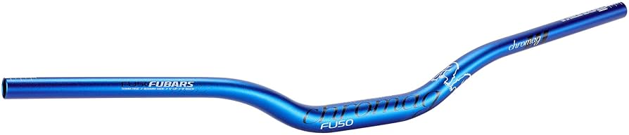 Amazon.co.jp: Chromag FU50 ハンドルバー ブルー 50mm x 800mm